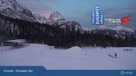 Archiv Foto Webcam Sicht auf das Kinderland an der Ehrwalder Alm 06:00