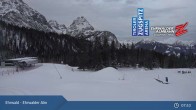 Archiv Foto Webcam Sicht auf das Kinderland an der Ehrwalder Alm 07:00