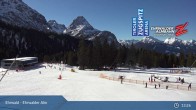 Archiv Foto Webcam Sicht auf das Kinderland an der Ehrwalder Alm 12:00