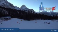 Archived image Webcam View of Ehrwalder Alm 14:00