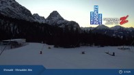 Archived image Webcam View of Ehrwalder Alm 02:00