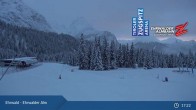 Archiv Foto Webcam Sicht auf das Kinderland an der Ehrwalder Alm 02:00