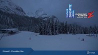 Archiv Foto Webcam Sicht auf das Kinderland an der Ehrwalder Alm 06:00