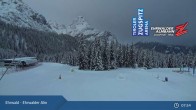 Archiv Foto Webcam Sicht auf das Kinderland an der Ehrwalder Alm 07:00