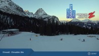 Archived image Webcam View of Ehrwalder Alm 07:00