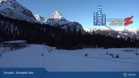 Archived image Webcam View of Ehrwalder Alm 08:00