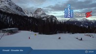 Archiv Foto Webcam Sicht auf das Kinderland an der Ehrwalder Alm 07:00