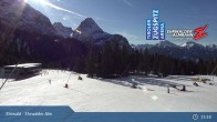 Archiv Foto Webcam Sicht auf das Kinderland an der Ehrwalder Alm 14:00