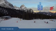 Archiv Foto Webcam Sicht auf das Kinderland an der Ehrwalder Alm 06:00