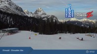 Archiv Foto Webcam Sicht auf das Kinderland an der Ehrwalder Alm 07:00