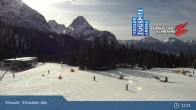 Archiv Foto Webcam Sicht auf das Kinderland an der Ehrwalder Alm 14:00