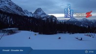 Archiv Foto Webcam Sicht auf das Kinderland an der Ehrwalder Alm 18:00