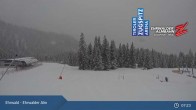 Archiv Foto Webcam Sicht auf das Kinderland an der Ehrwalder Alm 06:00