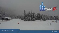 Archiv Foto Webcam Sicht auf das Kinderland an der Ehrwalder Alm 07:00