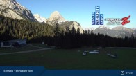 Archived image Webcam View of Ehrwalder Alm 06:00