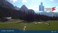 Archiv Foto Webcam Sicht auf das Kinderland an der Ehrwalder Alm 16:00