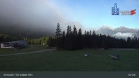 Archiv Foto Webcam Sicht auf das Kinderland an der Ehrwalder Alm 06:00
