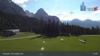 Archiv Foto Webcam Sicht auf das Kinderland an der Ehrwalder Alm 16:00