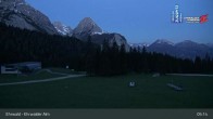 Archiv Foto Webcam Sicht auf das Kinderland an der Ehrwalder Alm 04:00