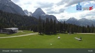 Archived image Webcam View of Ehrwalder Alm 14:00