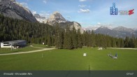 Archived image Webcam View of Ehrwalder Alm 07:00