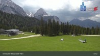Archiv Foto Webcam Sicht auf das Kinderland an der Ehrwalder Alm 12:00