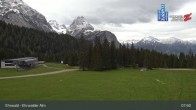 Archiv Foto Webcam Sicht auf das Kinderland an der Ehrwalder Alm 07:00