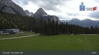Archived image Webcam View of Ehrwalder Alm 18:00