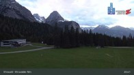 Archived image Webcam View of Ehrwalder Alm 20:00