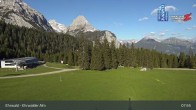 Archiv Foto Webcam Sicht auf das Kinderland an der Ehrwalder Alm 07:00