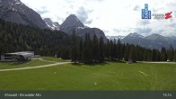 Archiv Foto Webcam Sicht auf das Kinderland an der Ehrwalder Alm 14:00