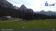 Archiv Foto Webcam Sicht auf das Kinderland an der Ehrwalder Alm 16:00