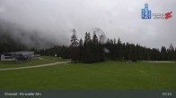 Archiv Foto Webcam Sicht auf das Kinderland an der Ehrwalder Alm 06:00