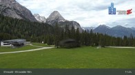 Archiv Foto Webcam Sicht auf das Kinderland an der Ehrwalder Alm 10:00