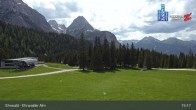 Archiv Foto Webcam Sicht auf das Kinderland an der Ehrwalder Alm 14:00