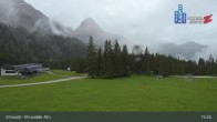 Archiv Foto Webcam Sicht auf das Kinderland an der Ehrwalder Alm 14:00