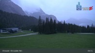 Archiv Foto Webcam Sicht auf das Kinderland an der Ehrwalder Alm 04:00