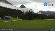 Archiv Foto Webcam Sicht auf das Kinderland an der Ehrwalder Alm 06:00