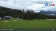 Archiv Foto Webcam Sicht auf das Kinderland an der Ehrwalder Alm 07:00