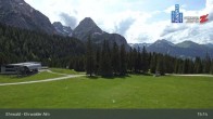 Archiv Foto Webcam Sicht auf das Kinderland an der Ehrwalder Alm 14:00