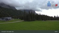 Archiv Foto Webcam Sicht auf das Kinderland an der Ehrwalder Alm 18:00