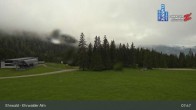 Archiv Foto Webcam Sicht auf das Kinderland an der Ehrwalder Alm 07:00