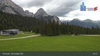 Archiv Foto Webcam Sicht auf das Kinderland an der Ehrwalder Alm 14:00