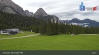 Archived image Webcam View of Ehrwalder Alm 14:00