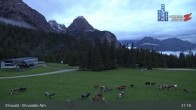 Archiv Foto Webcam Sicht auf das Kinderland an der Ehrwalder Alm 02:00