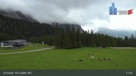 Archiv Foto Webcam Sicht auf das Kinderland an der Ehrwalder Alm 10:00