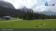 Archiv Foto Webcam Sicht auf das Kinderland an der Ehrwalder Alm 12:00