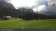 Archiv Foto Webcam Sicht auf das Kinderland an der Ehrwalder Alm 16:00
