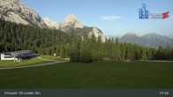 Archiv Foto Webcam Sicht auf das Kinderland an der Ehrwalder Alm 06:00
