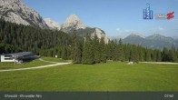 Archiv Foto Webcam Sicht auf das Kinderland an der Ehrwalder Alm 07:00